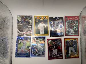 lot 224 image: Baseball RookieParallel Card Lot, Most of the Cards Are Serial #d