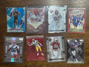 lot 234 image: NFL Football Card Lot, Rookies, Parallels Numbered Cards
