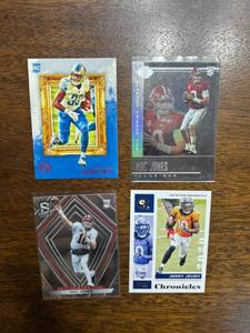 lot 249 image: NFL Rookie Card Lot, Mac Jones, Jerry Jeudy and DAndre Swift