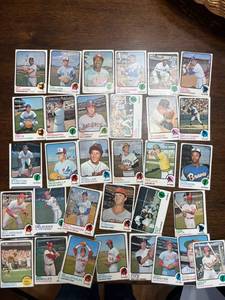 lot 271 image: 1973 Topps Baseball Card Lot, Lower Grade