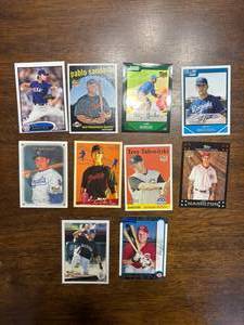 lot 279 image: Baseball 10-Card Rookie Card Lot Featuring Star Players, Tim Lincecum, Yu Darvish, Alex Gordon, Troy Tulowitzki, Josh Hamilton, and More