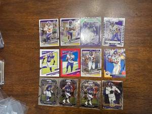 lot 283 image: Minnesota Vikings Card Lot 12-Cards