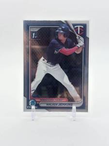 lot 296 image: 2024 Bowman - Chrome Prospects Walker Jenkins Rookie Card