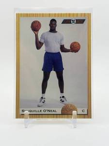 lot 297 image: 1993 Classic Draft Picks Shaquille ONeal Rookie Card Orlando Magic