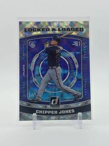 lot 300 image: 2023 Panini Donruss - Locked & Loaded Chipper Jones Atlanta Braves Legend