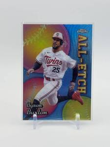 lot 314 image: 2024 Topps Chrome - All-Etch Byron Buxton Minnesota Twins