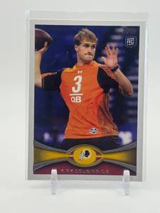 lot 321 image: 2012 Topps - Kirk Cousins #326 Rookie Card Minnesota Vikings