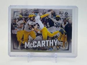 lot 347 image: 2024 Panini Luminance - Rookies J.J. McCarthy #187 Rookie Card