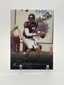 lot 363 image: 2001 Press Pass - Checklist Michael Vick Rookie Card