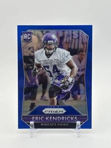 lot 374 image: 2015 Panini Prizm - Rookies Eric Kendricks #237 Blue Prizm Rookie Card