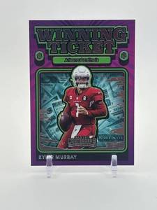 lot 395 image: 2021 Panini Contenders - Kyler Murray #WT-KMU