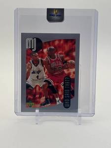 lot 398 image: 1998 Upper Deck MJX- Michael Jordan #113 NBA Hall of Famer