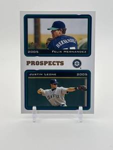 lot 399 image: 2005 Topps - Prospects Flix Hernndez Rookie Card