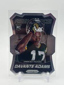 lot 430 image: 2014 Panini Prizm - Fresh Faces Davante Adams #FF12 Rookie Card Die Cut