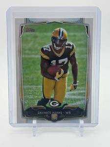 lot 431 image: 2014 Topps - Davante Adams #337 Rookie Card