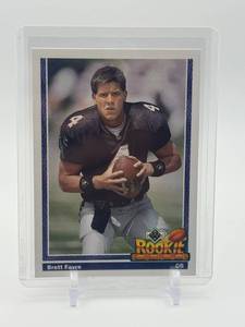 lot 432 image: 1991 Upper Deck - Brett Favre Rookie Card