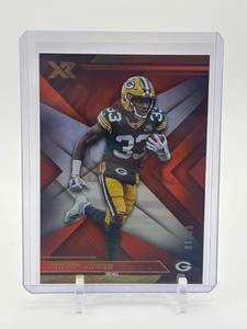 lot 441 image: 2019 Panini XR - Aaron Jones #37 Red 249