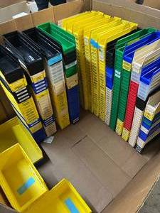 lot 2 image: $$$$ Massive Lot of 500 AkroBins and Quantum Storage Systems Stackable Plastic Storage Bins  Excellent Condition Various SizesColors for Versatile Organization and Durable Storage Solutions  Check Description For Sizes
