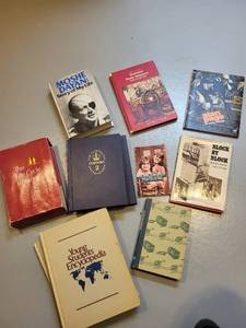 lot 223 image: Collection of Vintage Encyclopedias and Hardcover Books Including 1970s Sets