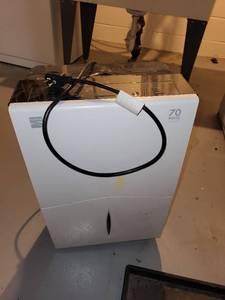lot 259 image: Kenmore 70 Pint Home Dehumidifier with Digital Controls