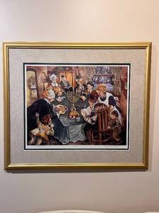 lot 11 image: Faigee Niebow Signed Limited Edition Print The Mishpocha 55500 Framed