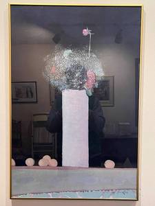 lot 27 image: 20 x 30 Framed Floral Still Life Artwork Signed by Artist