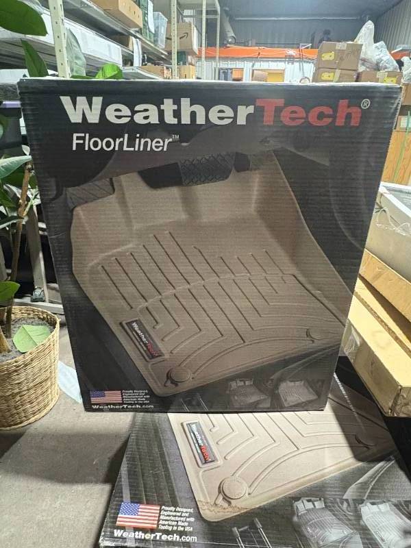 lot 10253 image: WeatherTech 2nd Row Liner for 2015 Chevy ColoradoGMC Canyon