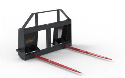 lot 4960 image: Landhonor Skid Steer Bale Spear (BS-12-2500G)