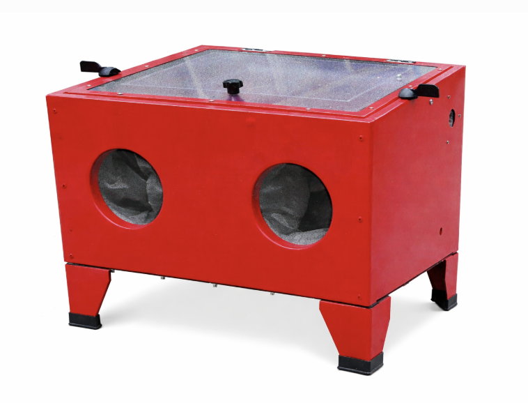 lot 9339 image: Landhonor 19 Gallon Portable Sand Blasting Cabinet (LHR-SBC19)