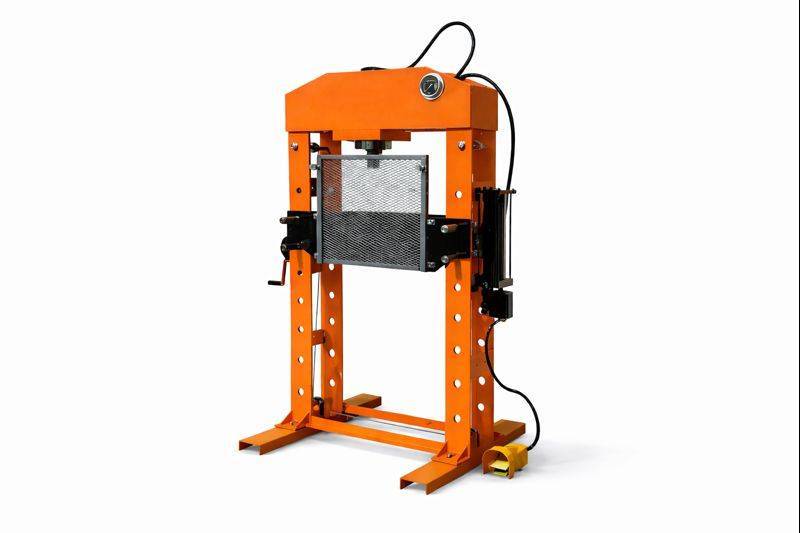 lot 3888 image: Landhonor 100 Ton Capacity Hydraulic Shop Press (LHR-SP100)