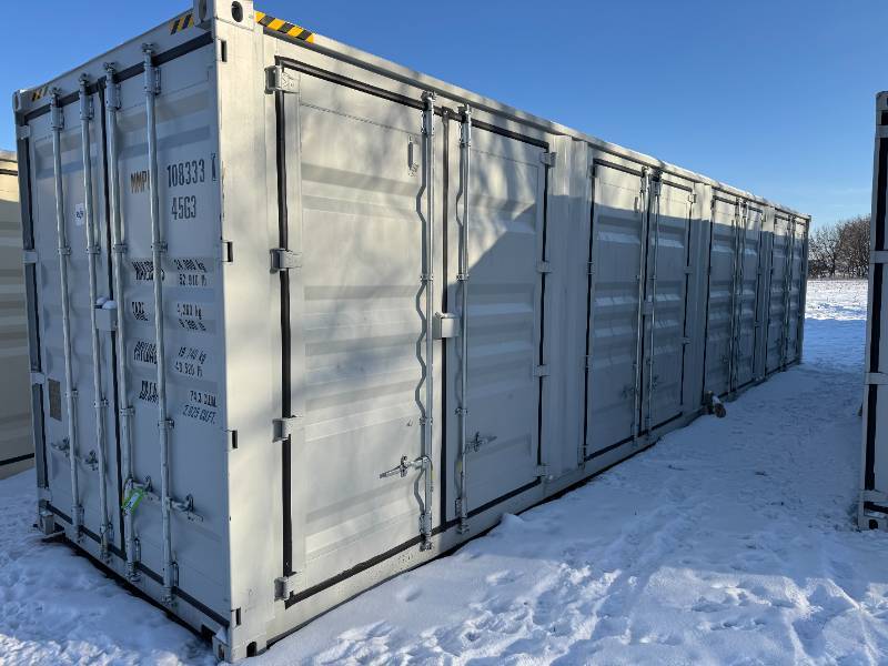 lot 500 image: MMPU1083330  40 Ft High Cube Sea Container with 4 Sets of Side Doors