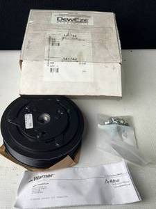 lot 10167 image: Warner Electric Pump Clutch Cable Missing