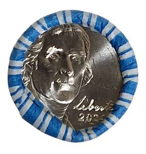 lot 35 image: 2024-D Rare Low Mintage Nickels Roll - Uncirculated Quality