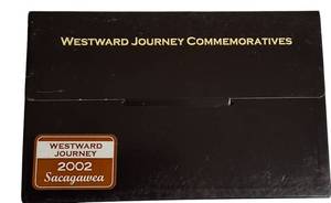 lot 65 image: 2002 Sacagawea Coins Westward Journey Commemoratives from the P and D mints.