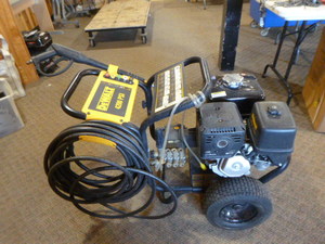lot 2 image: DeWalt Professional Grade Gas Power Washer
