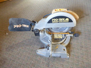 lot 6 image: Pro-Tech 12 Miter Saw