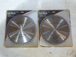 lot 27 image: 2 - 10 40 Tooth Carbide Tipped Saw Blades