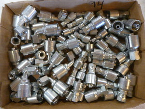 lot 32 image: 60 Parker  Fittings