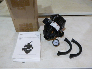 lot 82 image: Pentair 1 12 6-Way Clamp Style Valve Replacement Pool and Spa Sand Filter