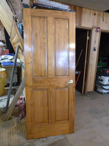 lot 104 image: Solid Wood Door