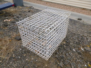 lot 117 image: Wire DogPet Crate