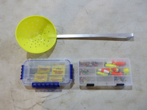 lot 124 image: Fishing Tackle and Ice Scooper