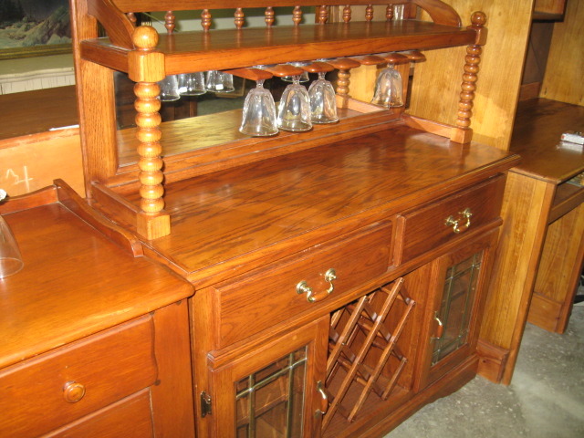 Buffet With Wine Rack