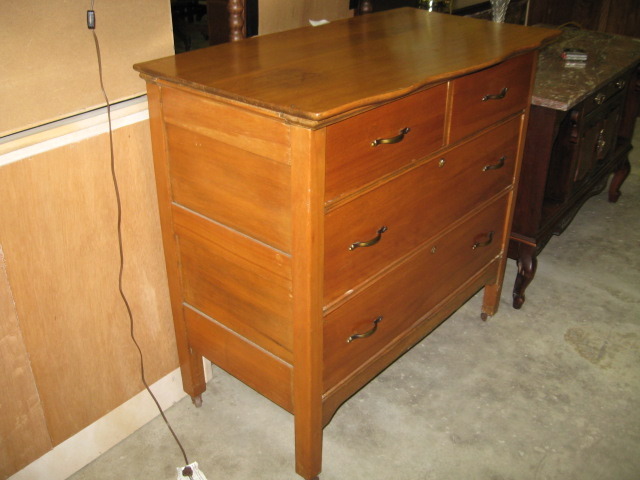 Antique 4 Dove Tail Drawer Dresser