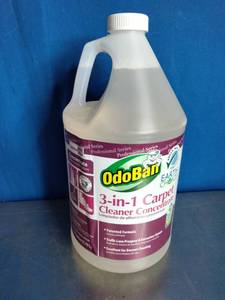 lot 22 image: OdoBan Professional Cleaning 3-in-1 Carpet Cleaner Concentrate, 1 Gallon