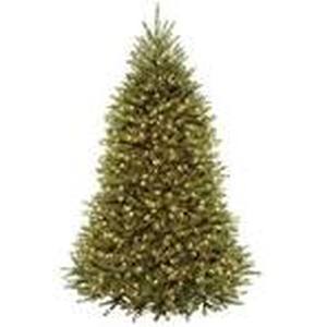 lot 3 image: National Tree Company 7.5 ft. Pre-lit Dunhill Christmas Tree