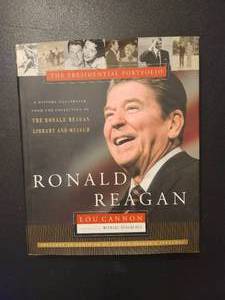 lot 203 image: Ronald Reagan The Presidential Portfolio, authored by Lou Cannon with an introduction by Michael Beschloss.