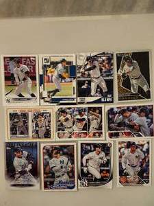lot 190 image: Collection of Assorted Aaron Judge New York Yankees Baseball Cards.