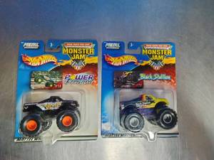lot 50 image: Hot Wheels Monster Jam die-cast toy trucks