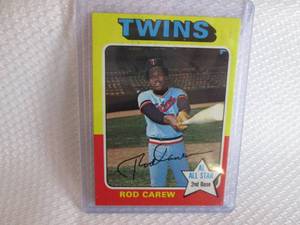 1975 Topps Rod Carew Card...